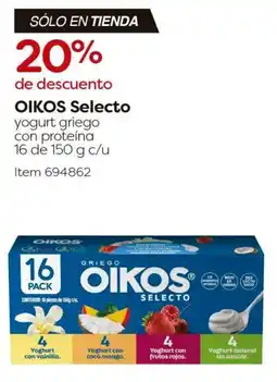 Costco Oikos selecto yogurt griego con proteína oferta