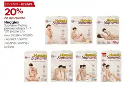 Costco Huggies supreme platino pañales etapa 1-7 oferta
