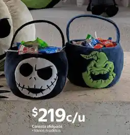 Walmart Canasta afelpada oferta