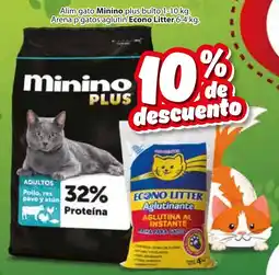 Zorro Minino Plus + Econo Litter oferta