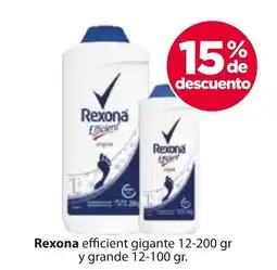 Zorro Rexona efficient gigante y grande oferta