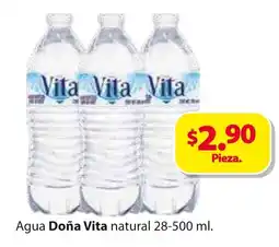 Zorro Doña Vita agua natural oferta