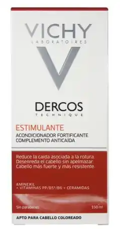 Farmacias Bazar VICHY DERCOS ESTIMULANTE ACONDICIONADOR FORTIFICANTE COMPLEMENTO ANTICAIDA 150ML oferta