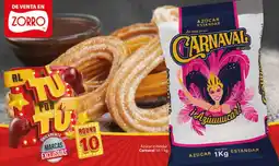 Zorro Carnaval azúcar estándar oferta