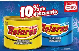 Zorro Dolores atun oferta