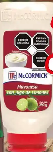 Zorro McCormick mayonesa con jugo de limones oferta