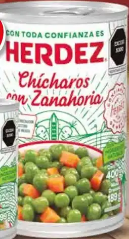 Zorro Herdez chicharos con zanahoria oferta