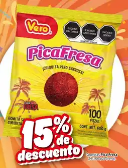 Zorro Pica Fresa gomitas oferta