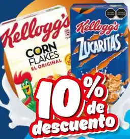 Zorro Kellogg's Corn Flakes o Zucaritas oferta