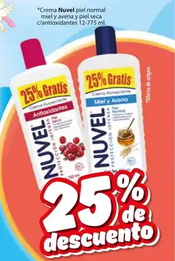 Zorro Nuvel crema piel oferta