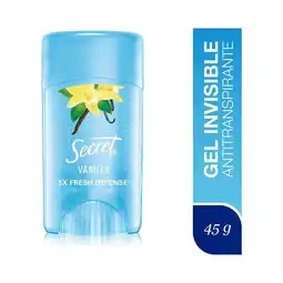 Farmacias Benavides Vainilla 4X Fresh Defense Antitranspirante Gel Invisible oferta