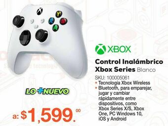 RadioShack Control inalámbrico robot white / xbox series x·s / xbox one / blanco oferta