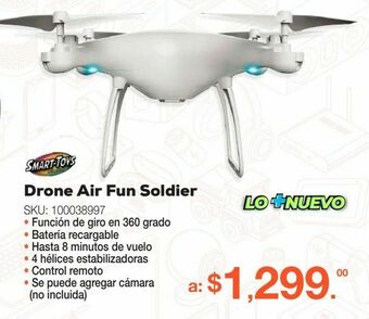 RadioShack Drone smart toys air fun soldier / blanco oferta