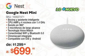 RadioShack Google nest mini / gris oferta