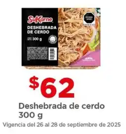 Bodega Aurrerá Deshebrada de cerdo oferta