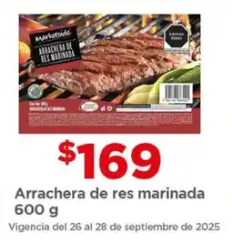 Bodega Aurrerá Arrachera de res marinada oferta
