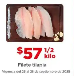 Bodega Aurrerá Filete tilapia oferta