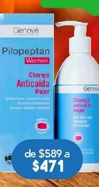 Farmacia San Pablo Genove pilopeptan sha woman env c/250ml oferta