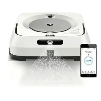 iRobot, Braava jet m6 con Conexión Wi-Fi, Robot Trapeador con Tecnología de trazado de mapas inteligente imprint