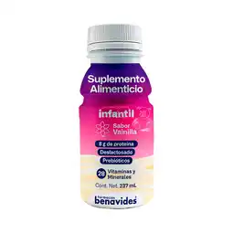 Farmacias Benavides Suplemento Alimenticio Infantil 1 a 10 años Sabor Vainilla oferta