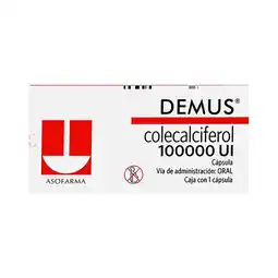 Farmacias Benavides 100000 UI Colecalciferol oferta