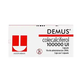 Farmacias Benavides 100000 UI Colecalciferol oferta