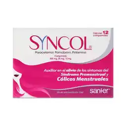 Farmacias Benavides 500 mg Paracetamol Cólicos Menstruales oferta