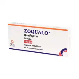 Farmacias Benavides 100 mg Quetiapina oferta