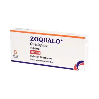 Farmacias Benavides 100 mg Quetiapina oferta