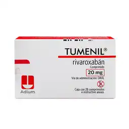 Farmacias Benavides 20 mg Rivaroxabán oferta