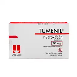 Farmacias Benavides 20 mg Rivaroxabán oferta