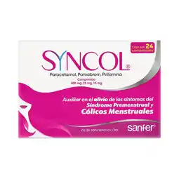 Farmacias Benavides Pamabron, Paracetamol, Pirilamina Cólicos Menstruales oferta