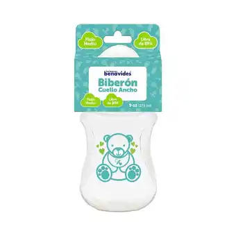 Farmacias Benavides Biberón Cuello Ancho 9 Oz oferta