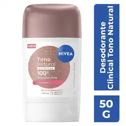 Farmacias Benavides Clinical Barra Antitranspirante Tono Natural 96H oferta