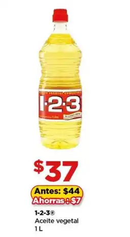 Bodega Aurrerá 1-2-3 Aceite vegetal oferta