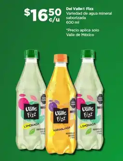 Bodega Aurrerá Del Valle Fizz agua mineral oferta