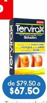 Farmacia San Pablo Tervirax sol .25ml fra c/15 oferta