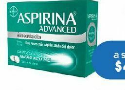 Farmacia San Pablo Aspirina advanced 500 mg caj c/20 oferta