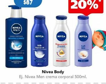Farmacia San Pablo Nivea crema corporal men btl c/500ml oferta