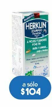 Farmacia San Pablo Herklin sha 0.2gr fra c/60ml oferta