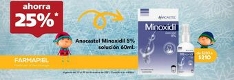 Farmacia San Pablo Anacastel tratam cap minoxidil 5% c/60ml oferta