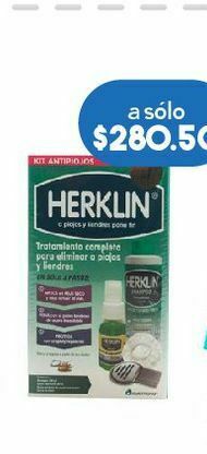 Farmacia San Pablo Herklin paq antipiojos c/4pzs oferta