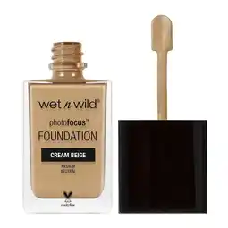 Farmacias YZA Foundation Wet N Wild Photo Focus Cream Beige oferta