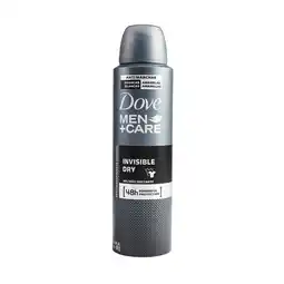 Farmacias YZA DOVE INVISIBLE DRY MEN AEROSOL 89G oferta
