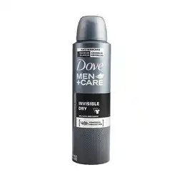 Farmacias YZA DOVE INVISIBLE DRY MEN AEROSOL 89G oferta