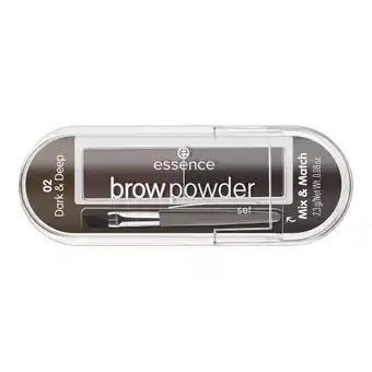 Farmacias YZA Essence Juego Polvo Cejas 02 2.3G oferta