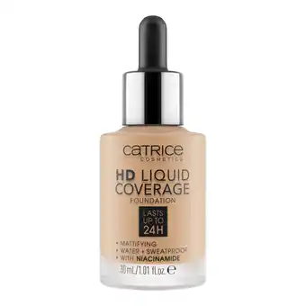Farmacias YZA Catrice Base Cobertura Liq Hd 32 30Ml oferta