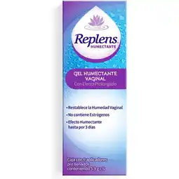Farmacias YZA Replens Gel Humectante Vaginal 6 Unidades oferta