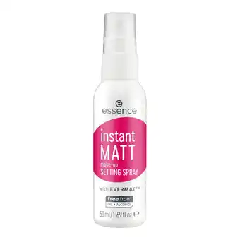 Farmacias YZA Essence Fijador Instantáneo Mate 50Ml oferta