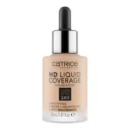 Farmacias YZA Catrice Base Cobertura Liq Hd 30 30Ml oferta